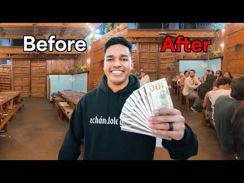 Bringing 100 Strangers To A Struggling Restaurant!