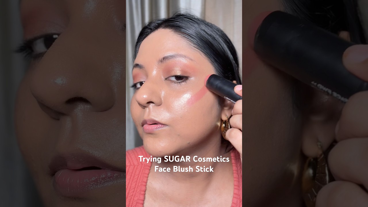 SUGAR Cosmetics Face Fwd Blush Stick review 