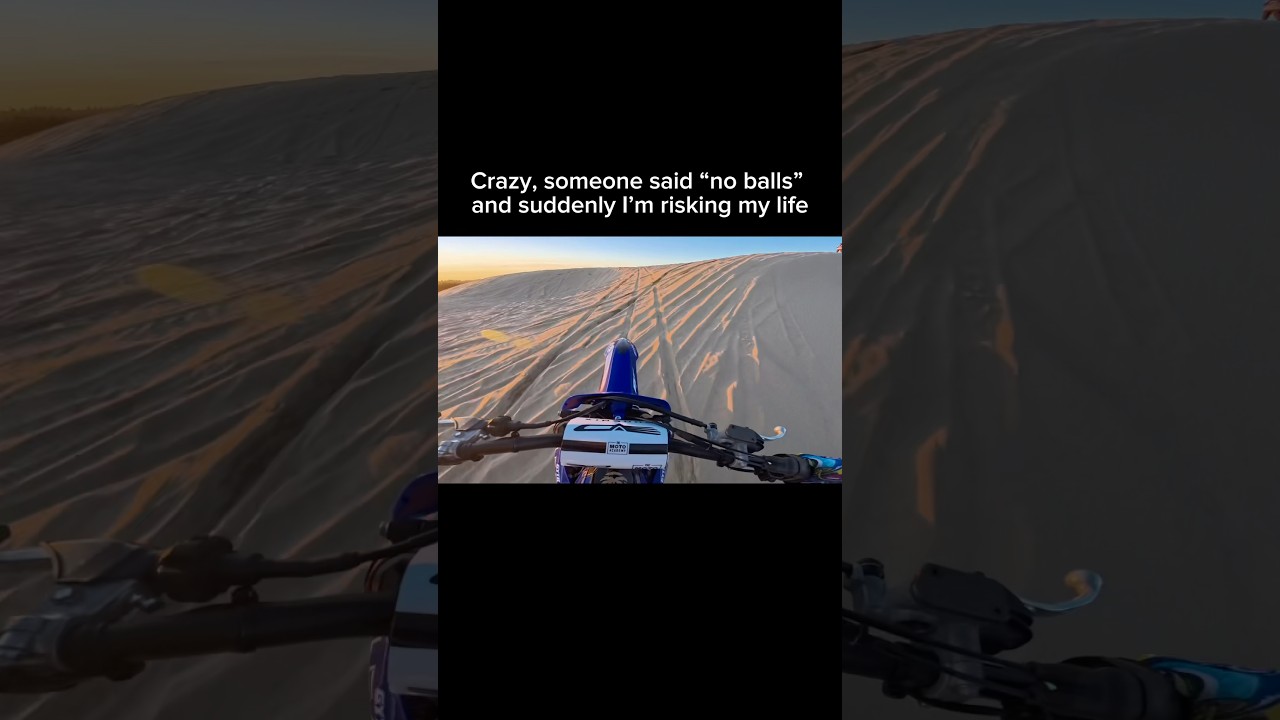 5-й широкий Огромный прыжок в дюнах!