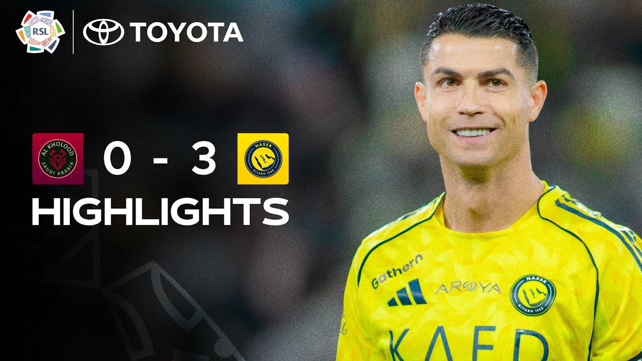 Cristiano Ronaldo hits 961 career goals, Al Nassr move 2nd in the RSL table 💪 | Powered by Toyota
