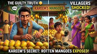 The Greedy Mango Seller Moralgreed Is A Curse,Be Content With What You Have. Wise Village Tales
