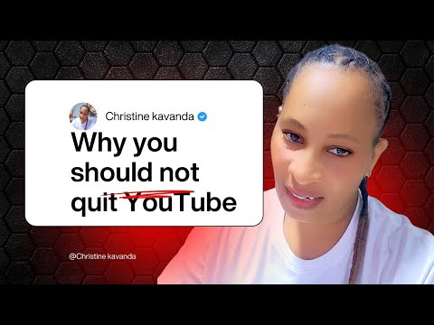 WHY MANY YOUTUBERS QUIT TOO EARLY. THIS WILL HELP YOU IF YOU FEEL LIKE ...