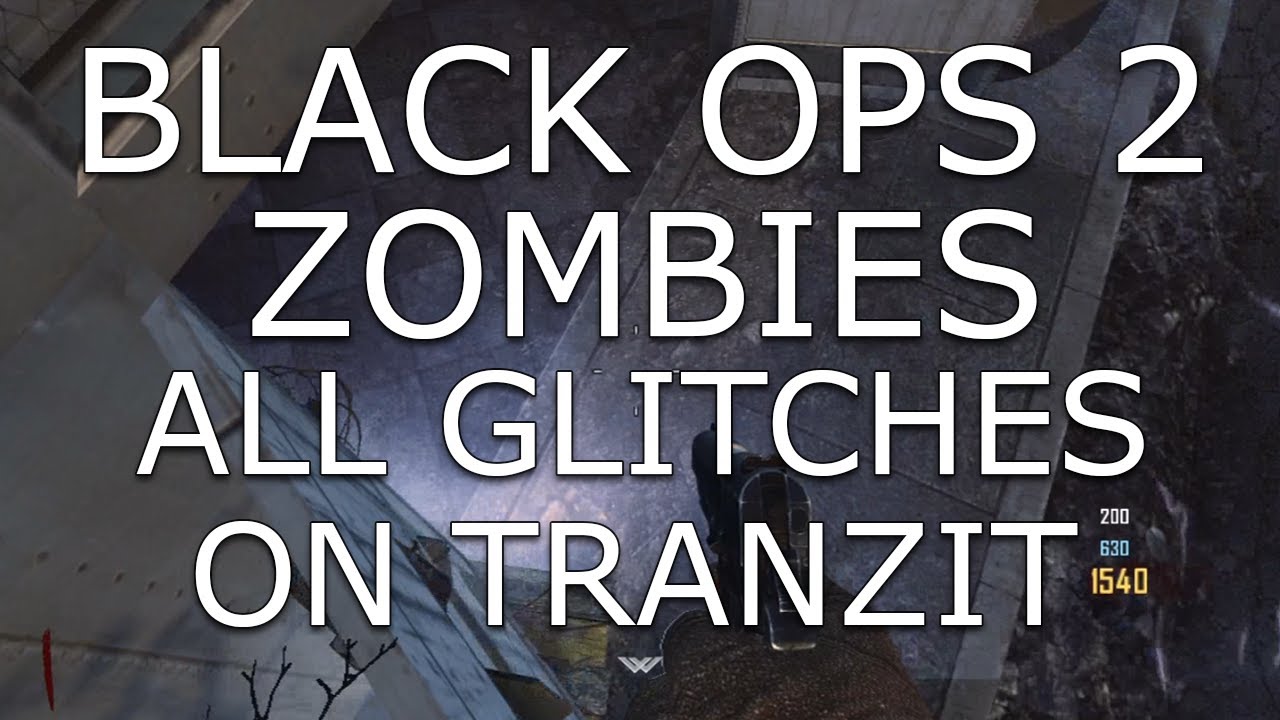 Black Ops 2 Zombies | All *WORKING* TranZit Glitches | Solo | Part 2