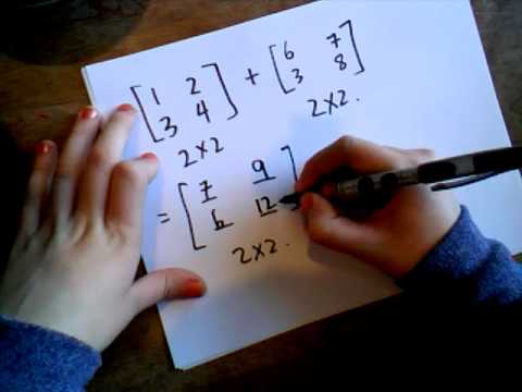 ADDING/SUBTRACTING MATRICES