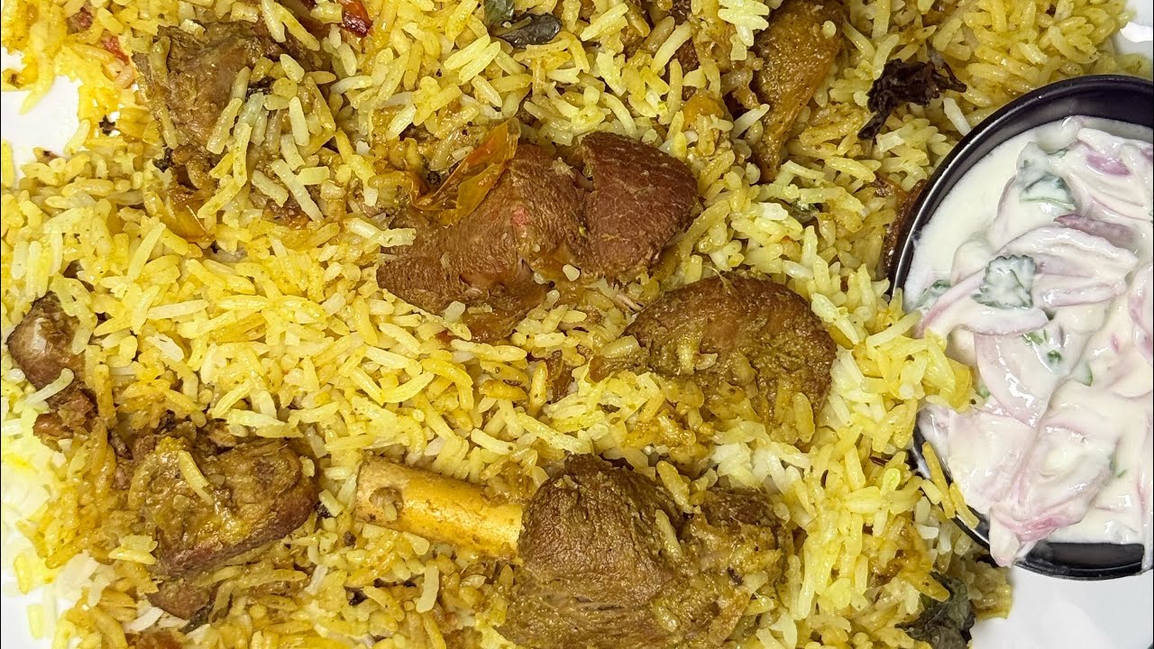 Bellary style mutton biryani