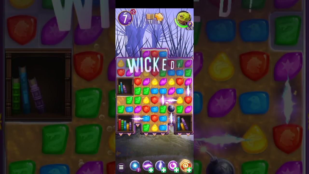 Harry Potter: Puzzles & Spells level 1040 no boosters