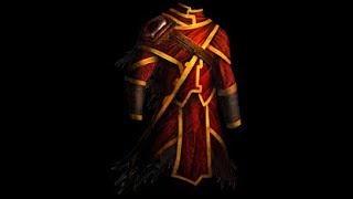 [Alt Art] Cloak of Flame Scholar's Robe