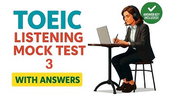 TOEIC Full Listening Test | With Answers | NEW (2025)