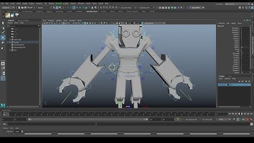 Rigging Test with Advanced Skeleton in Maya