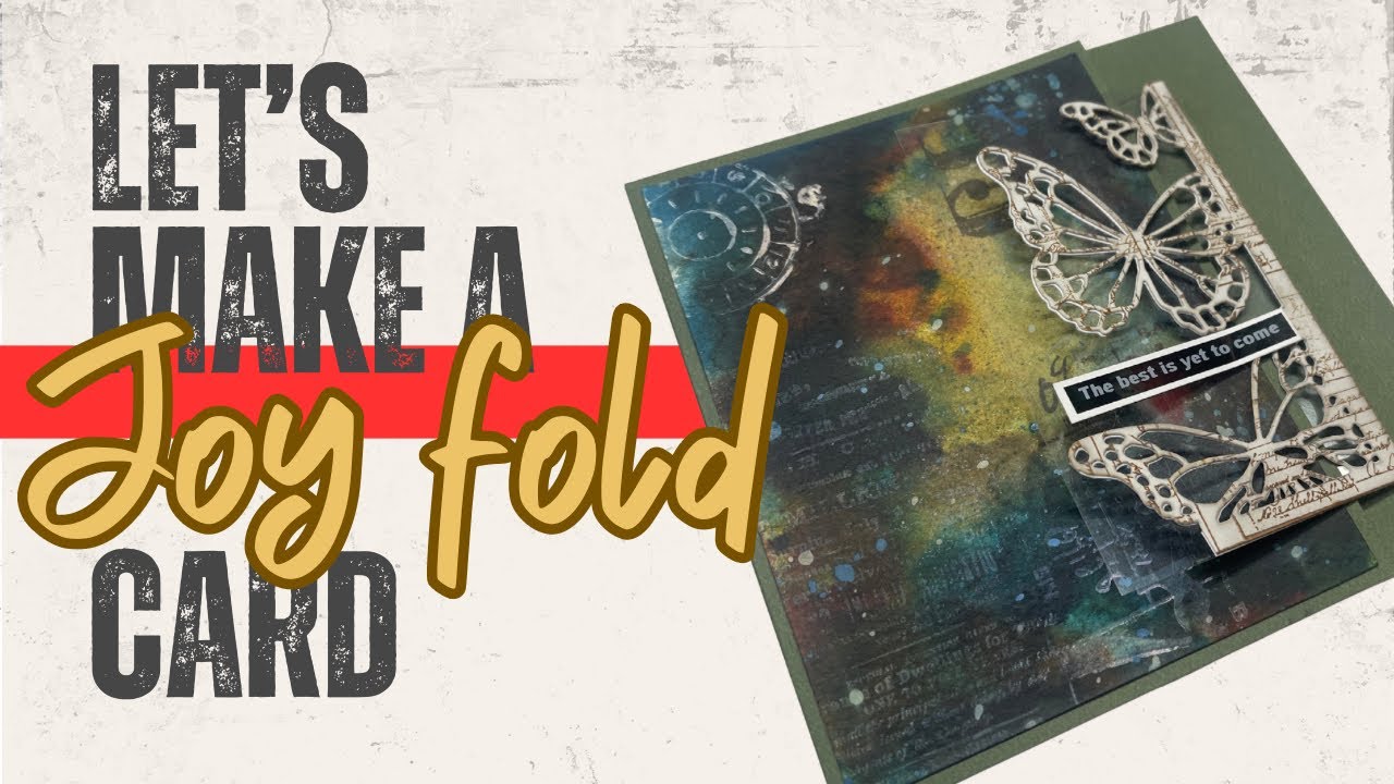Как я делаю необычную открытку с эффектом радости