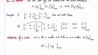Labtube-(Elementary Linear Algebra)- Matrix Operations
