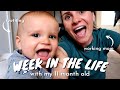WEEK IN THE LIFE WITH 11 MONTH OLD! | stay at home working mom routine