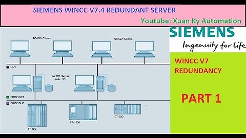 Part 1: Siemens Wincc V7 Redundancy configuration, Hướng dẫn cấu hình redundancy cho wincc V7