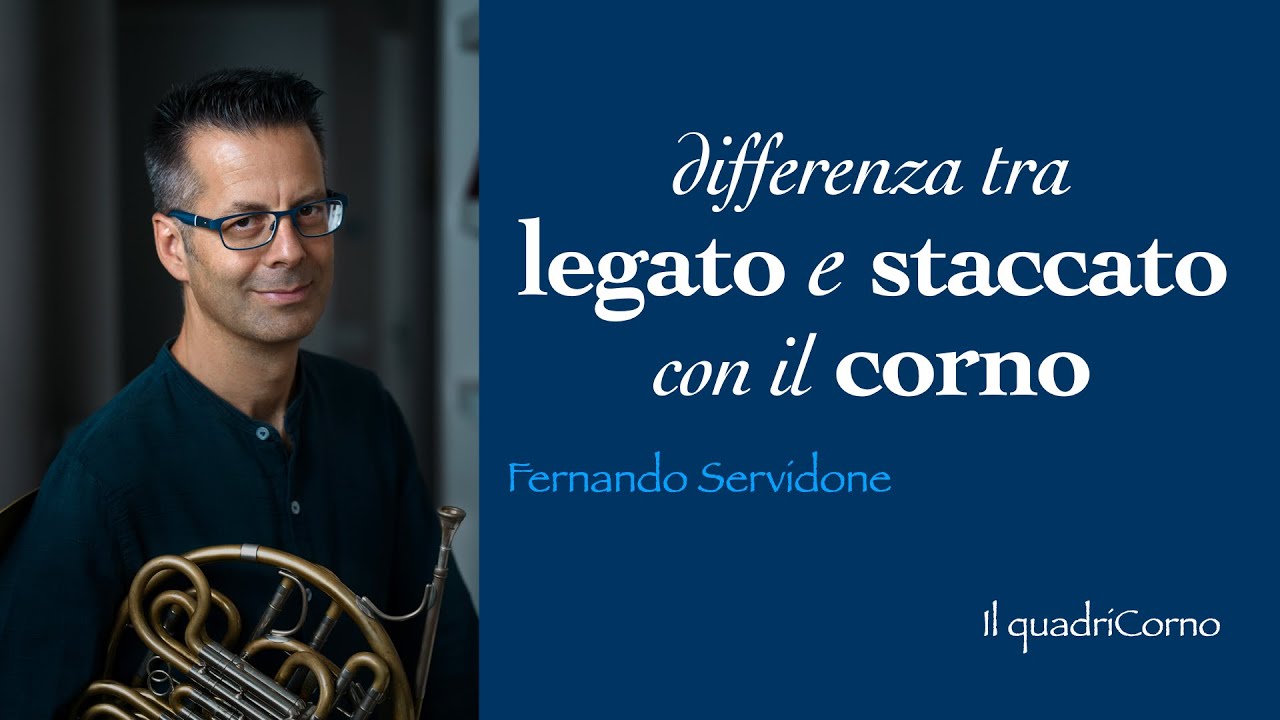 CORNO - Differenza tra legato e staccato / Lezione 4