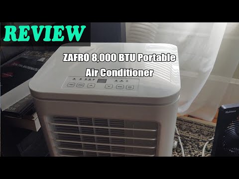 ZAFRO 8,000 BTU Portable Air Conditioner - Review 2023