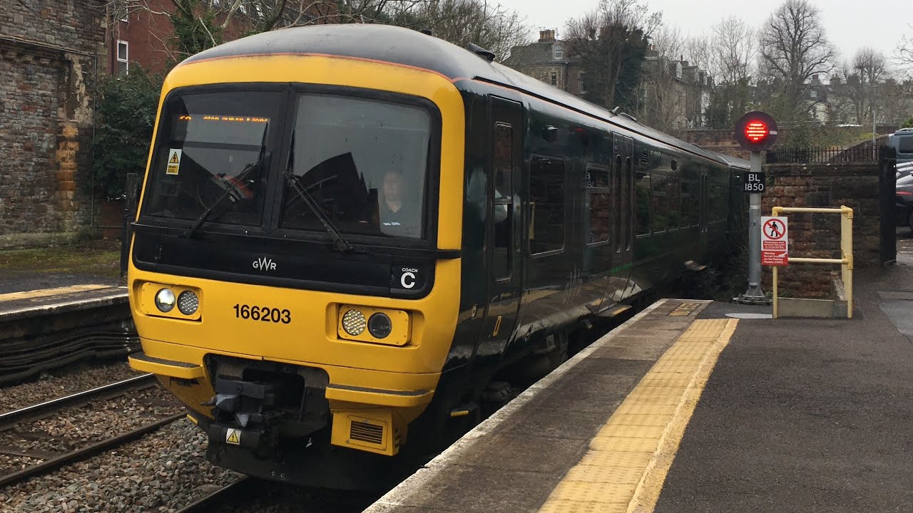 Class 166203 arriving into Clifton Down - YouTube