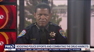 San Francisco police chief tries to combat drug markets