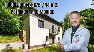 Prodej rodinného domu 4+kk ,144 m², pozemek 260 m², Petříkov-Radimovice