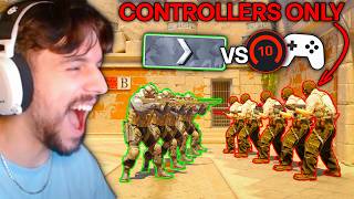 Will FACEIT LEVEL 10s with CONTROLLERS Beat 5 Silvers?