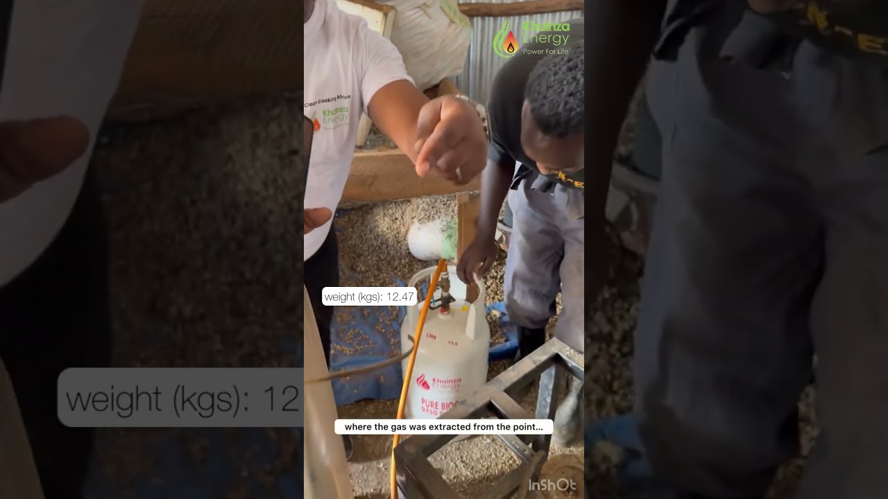 How to Package Biogas in Cylinders by Khainza Energy