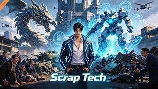 Trash Boy Unlocks Sci-Fi Mech Upgrade System! 🤖⚡#System   #Dungeon #Monsters #Adventure