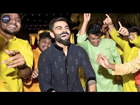 Virat Kohli Dancing On Oo Antava Mawa Song At Glenn Maxwell's wedding party