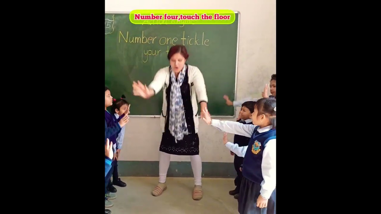 Number one tickle your tum Action Rhyme