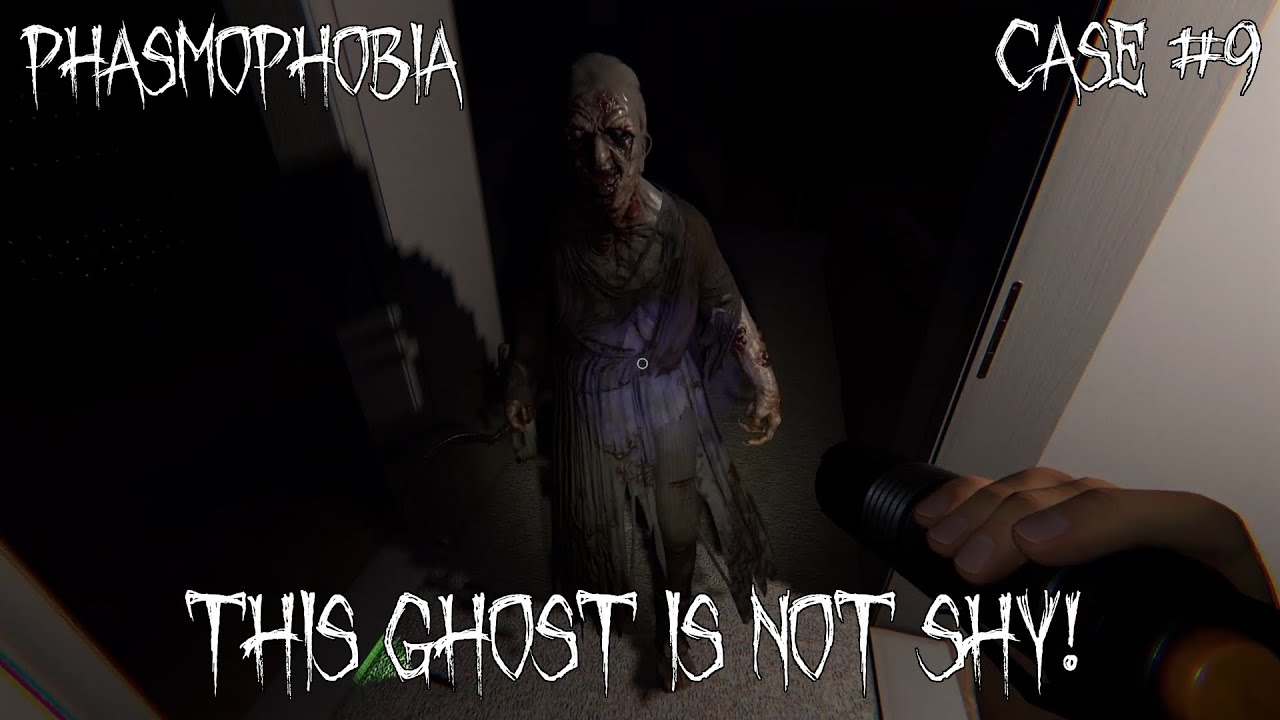 Phasmophobia - This Ghost Is Not Shy! - YouTube