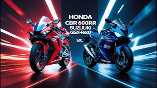 Honda CBR600RR vs. Suzuki GSX-R600 (2025) – The Ultimate Middleweight Showdown!