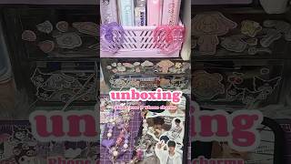 Unboxing Phone Case (Sunghoon) & Phone charms #sunghoon #kpop #fyp #engene #enhypen #unboxing
