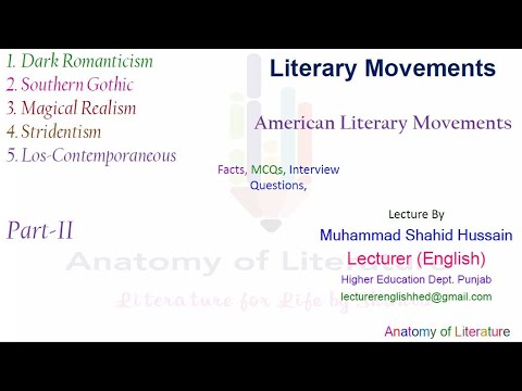American Literary Movements P II