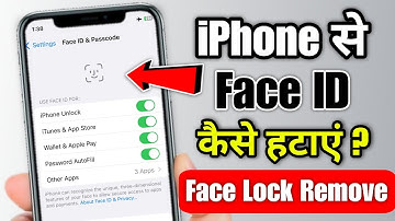 iPhone Se Face Lock Kaise Hataye | How To Remove Face Id From iPhone | iPhone Face Lock Remove
