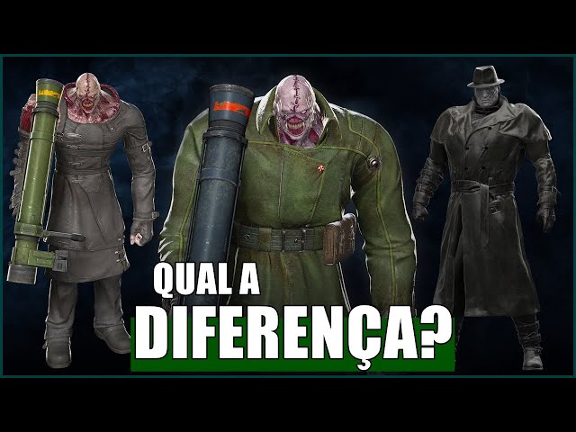 Comparação de altura: Nemesis vs Mr.X