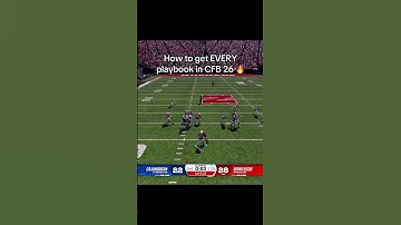 How to get EVERY playbook in CFB 26 🔥