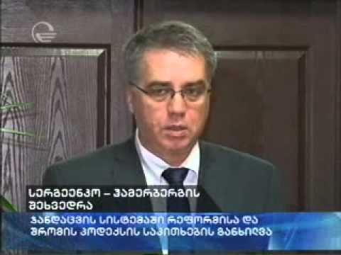 დავით სერგეენკო თომას ჰამერბერგს შეხვდა