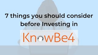 Company protecting Human Layer to Cyber Security Challenges! #Knowbe4