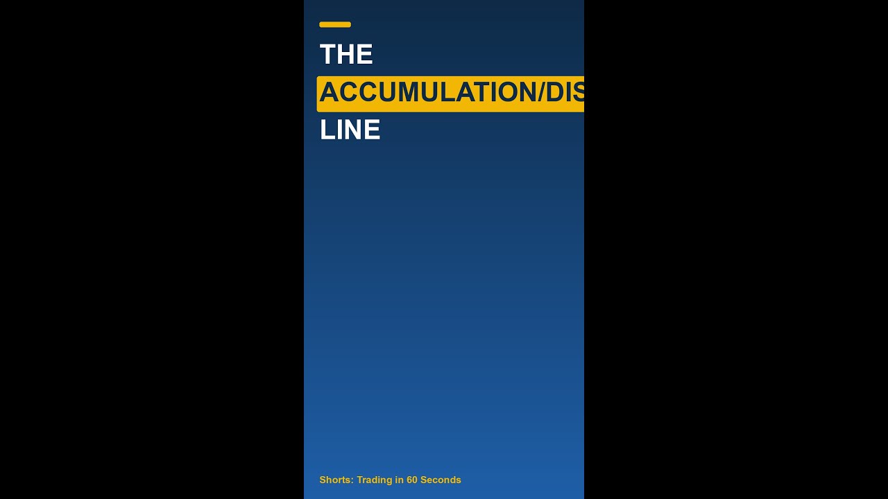 Thumbnail for The Accumulation/Distribution Line #shorts