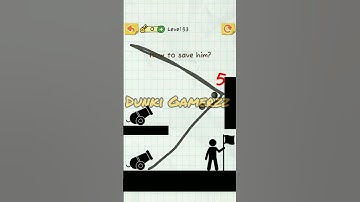 Help him | draw 2 save | level-53 | #popular #trending #youtubeshorts #short #youtubersvstiktokers