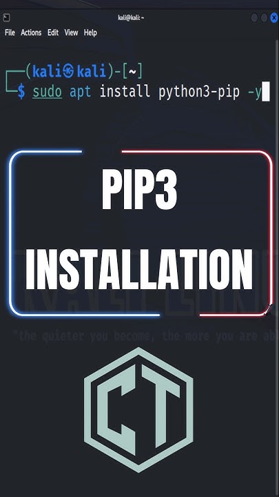 PIP3 install in Python under 1 Min - YouTube