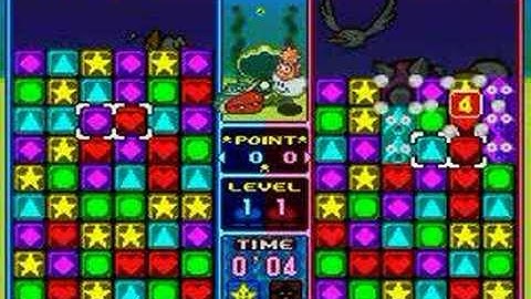 Tetris Attack Battle v Computer LV 7 -17-
