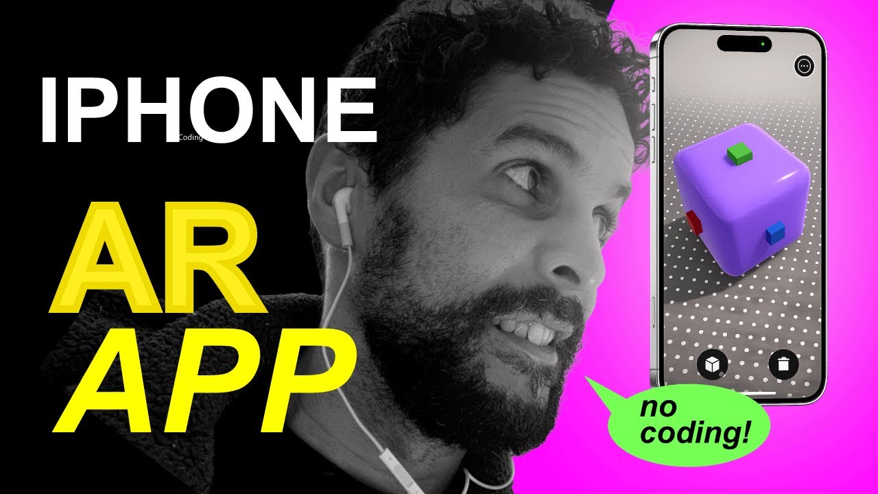 How to build an Unity AR iPhone App (No Coding Required!) - YouTube
