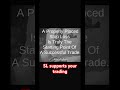 Always place a Stop Loss and It supports your trading. #trading