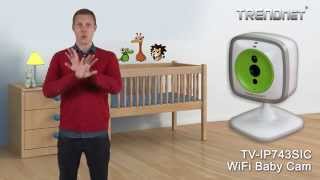 Trendnet Wifi Baby Cam Tv-Ip743Sic