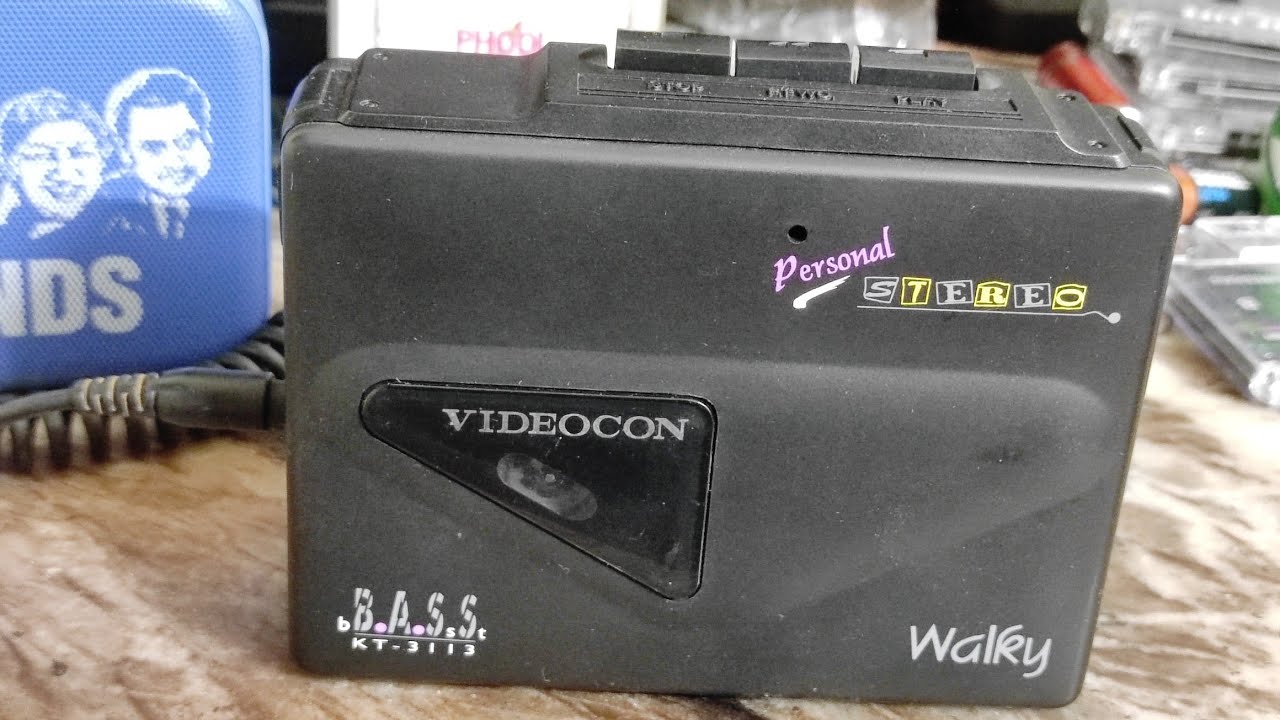 Videocon cassette player walkman ll SALE IN INDIA YouTube