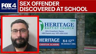 Parents discover sex offender works at private school