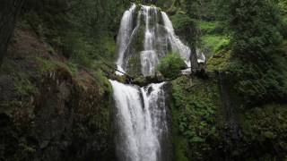 Hiking To Fall Creek Falls, Washington