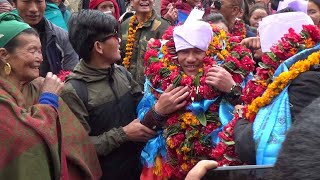 खबपु चन्चल आफ्नो गाउँमा पुग्दा खत्रा स्वागत Comedy Champion Khabapu Chanchal / Khadga Bahadur Pun