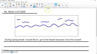Spring break opinion writing
