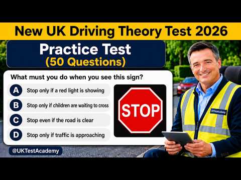 UK Driving Theory Test 2026 | LATEST DVSA Styled  Theory Test Question & Answer | PASS FIRST TIME