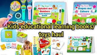 Meesho kids preschool activity books/Educational toys haul #meesho #unboxing #kidsactivities #kids